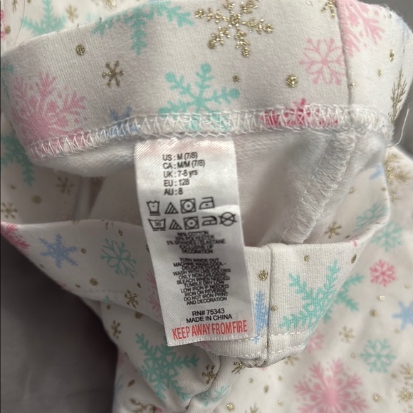 Cynthia Rowley Pink and White Matching winter long sleeve and legging pant Set - Picture 8 of 8